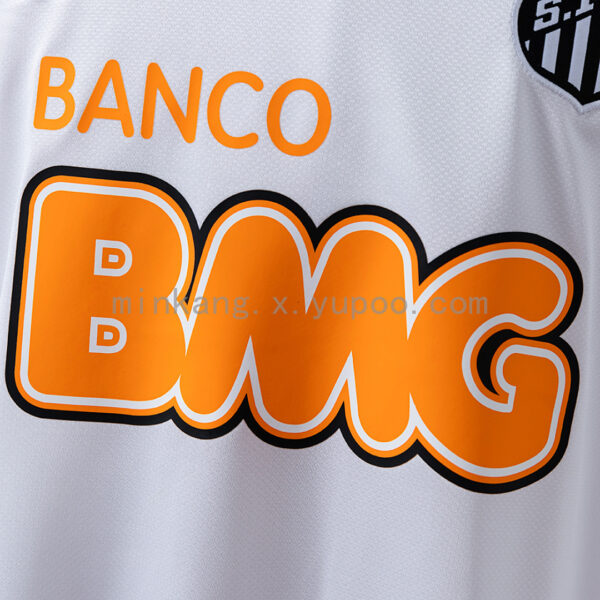 Camiseta Santos FC 2023/24 Local Manga Larga — detalle logo Nike