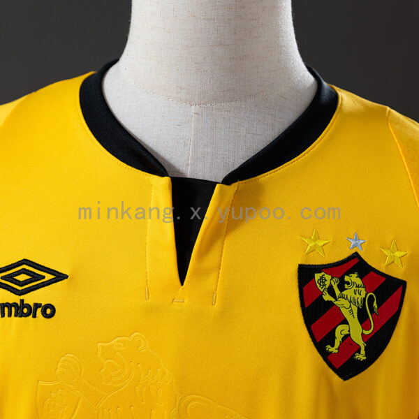 Camiseta Sport Recife 2024 Visita — detalle cuello