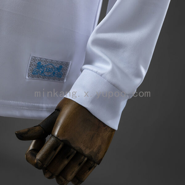 Camiseta Blackburn Rovers 2025 Aniversario Edición Especial - detalle textura tela