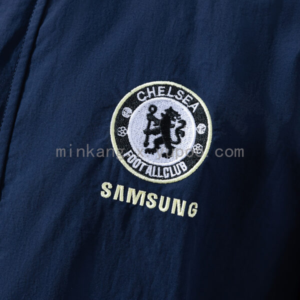 Camiseta Chelsea 2013/14 Cortaviento - detalle cuello y cierre