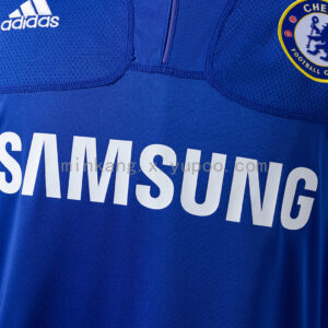 Camiseta Chelsea 2014/15 Local Manga Larga - detalle franjas de manga