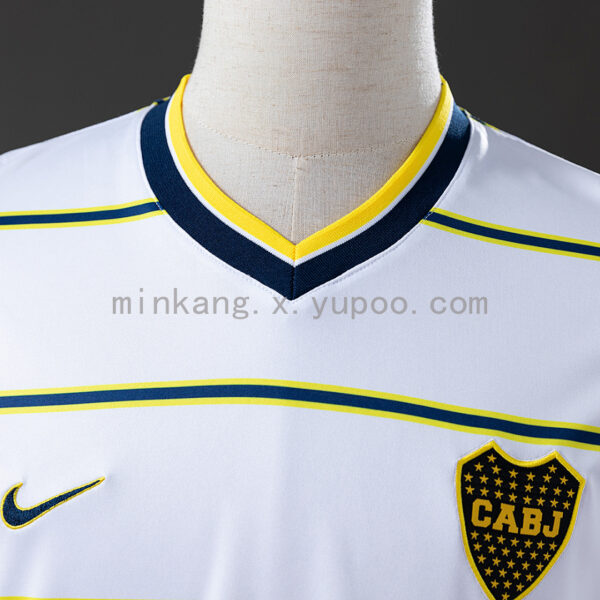 Camiseta Boca Juniors 1999 Retro Visita - detalle