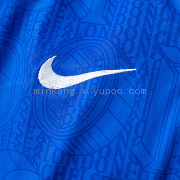 Camiseta Chelsea FC 2023/24 Cortaviento Entrenamiento Azul - vista superior parcial del cortaviento