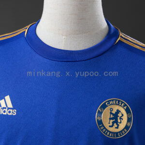 Camiseta Chelsea 2008/09 Retro Local - detalle cuello
