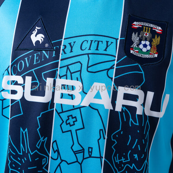 Camiseta Coventry City 1987/89 Retro Visita - vista trasera