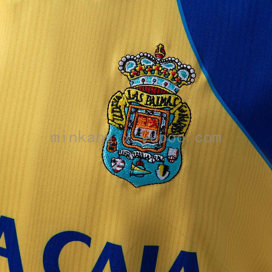 Camiseta UD Las Palmas 1990 Retro Local — vista frontal completa