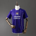 Camiseta Manchester City 2008/09 Retro Visita - vista frontal