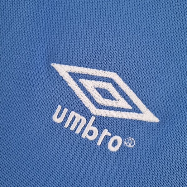 Camiseta Manchester City 1988 Retro Local - detalle