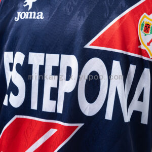 Camiseta Rayo Vallecano 1990 Retro Local - detalle escudo