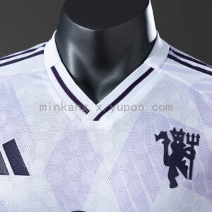 Camiseta Manchester United 2024/25 Visita - detalle patrón inferior
