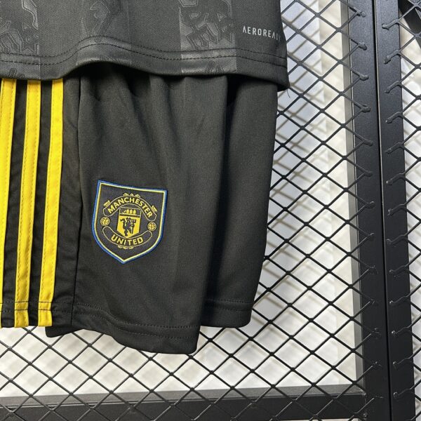 Camiseta Manchester United 1988/89 Retro Tercera - detalle