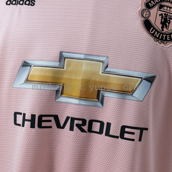 Camiseta Manchester United 2018/19 Tercera Retro - detalle tejido frontal