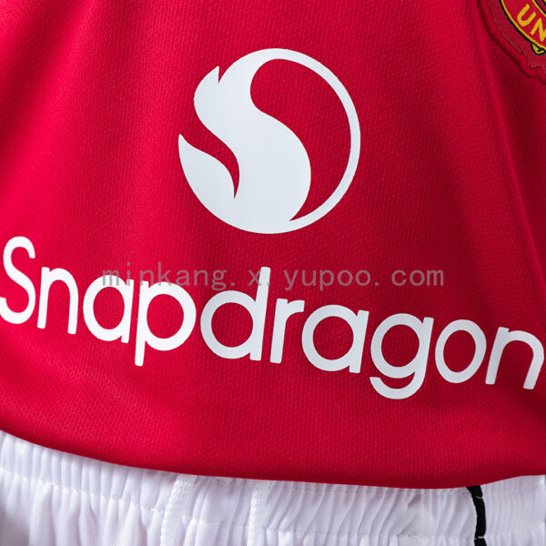Camiseta Manchester United 2024/25 Local Niño - detalle