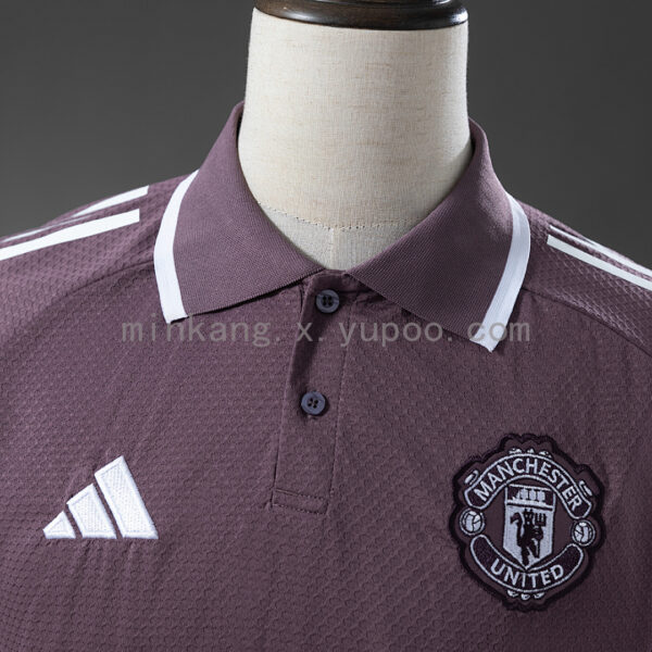 Camiseta Manchester United 2024/25 Polo - vista frontal
