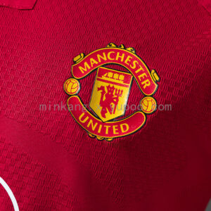 Camiseta Manchester United 2023/24 Local Versión Jugador - detalle hombro con franjas