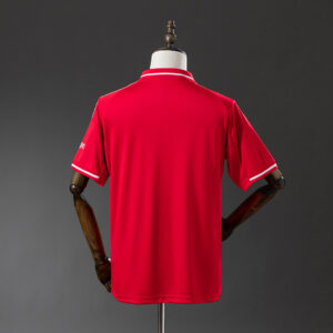 Camiseta Nottingham Forest 2023/24 Local Polo - textura del tejido y franjas