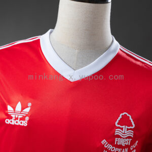Camiseta Nottingham Forest 1979 Retro Local Manga Larga - vista frontal