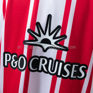 Camiseta Southampton 2022/23 Local - detalle dobladillo