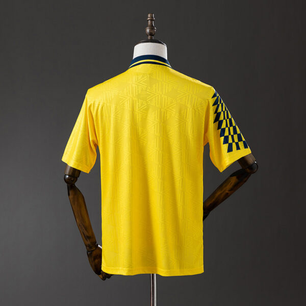 Camiseta Tottenham Hotspur 1994/95 Retro Visita - detalle del tejido