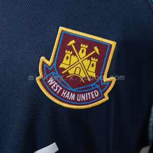 Camiseta West Ham United 2000/01 Retro Tercera - detalle