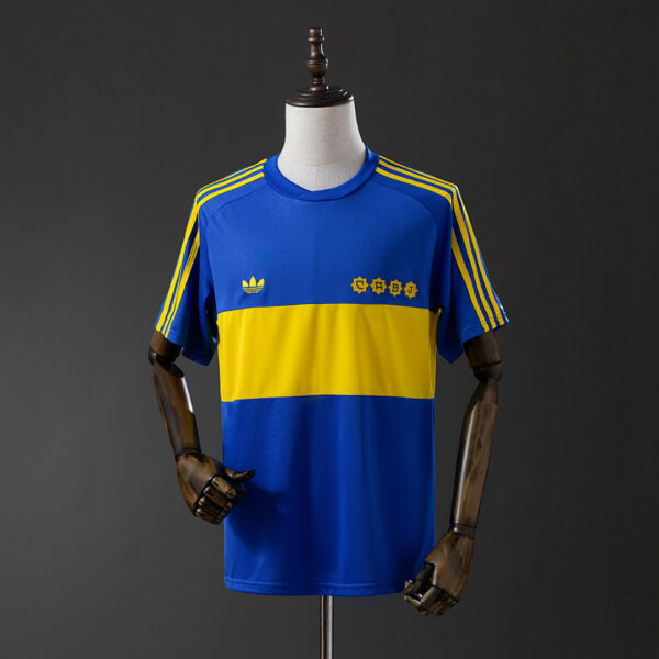 Camiseta Boca Juniors 1981 Retro Local - vista trasera