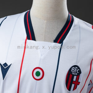 Camiseta Bologna 2023/24 Visita - detalle manga