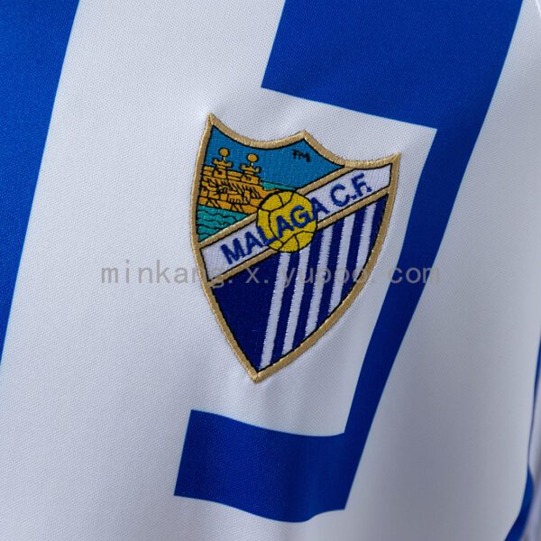 Camiseta Málaga CF 2017/18 Local — detalle