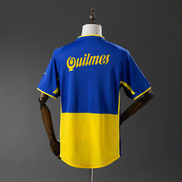 Camiseta Boca Juniors 2001 Retro Local - detalle