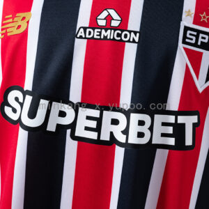 Camiseta Sao Paulo 2024/25 Visita — vista lateral