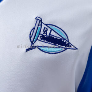 Camiseta Deportivo Alavés 1999/2000 Retro Local - detalle textura de tela