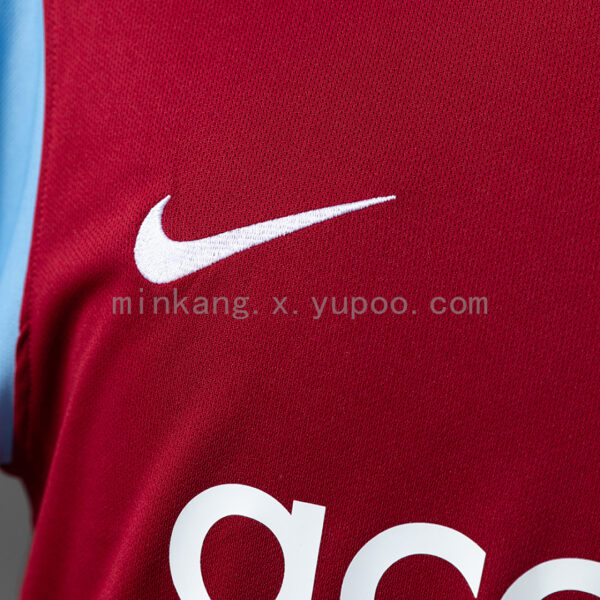 Camiseta Aston Villa 2008/09 Retro Local - detalle