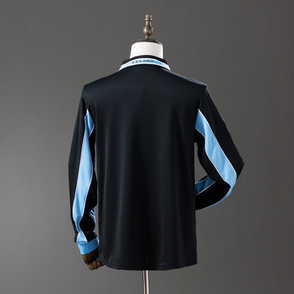 Camiseta Lazio 1999/2000 Visita Retro Manga Larga - detalle