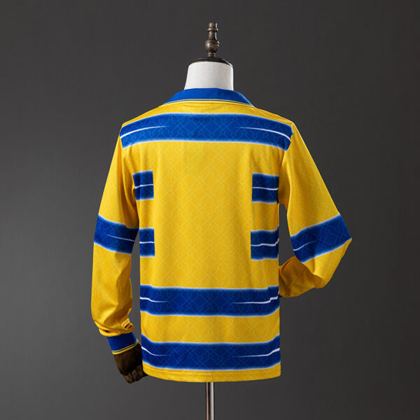 Camiseta Parma 1999/2000 Retro Local Manga Larga - detalle
