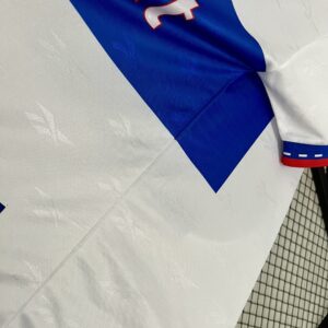 Camiseta Universidad Catolica 1998 Local Retro - detalle manga y franja lateral