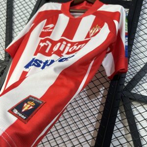 Camiseta Sporting de Gijón 2016/17 Retro Local — detalle