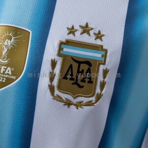 Camiseta Argentina 2022/23 Local Campeona del Mundo - detalle de la tela transpirable