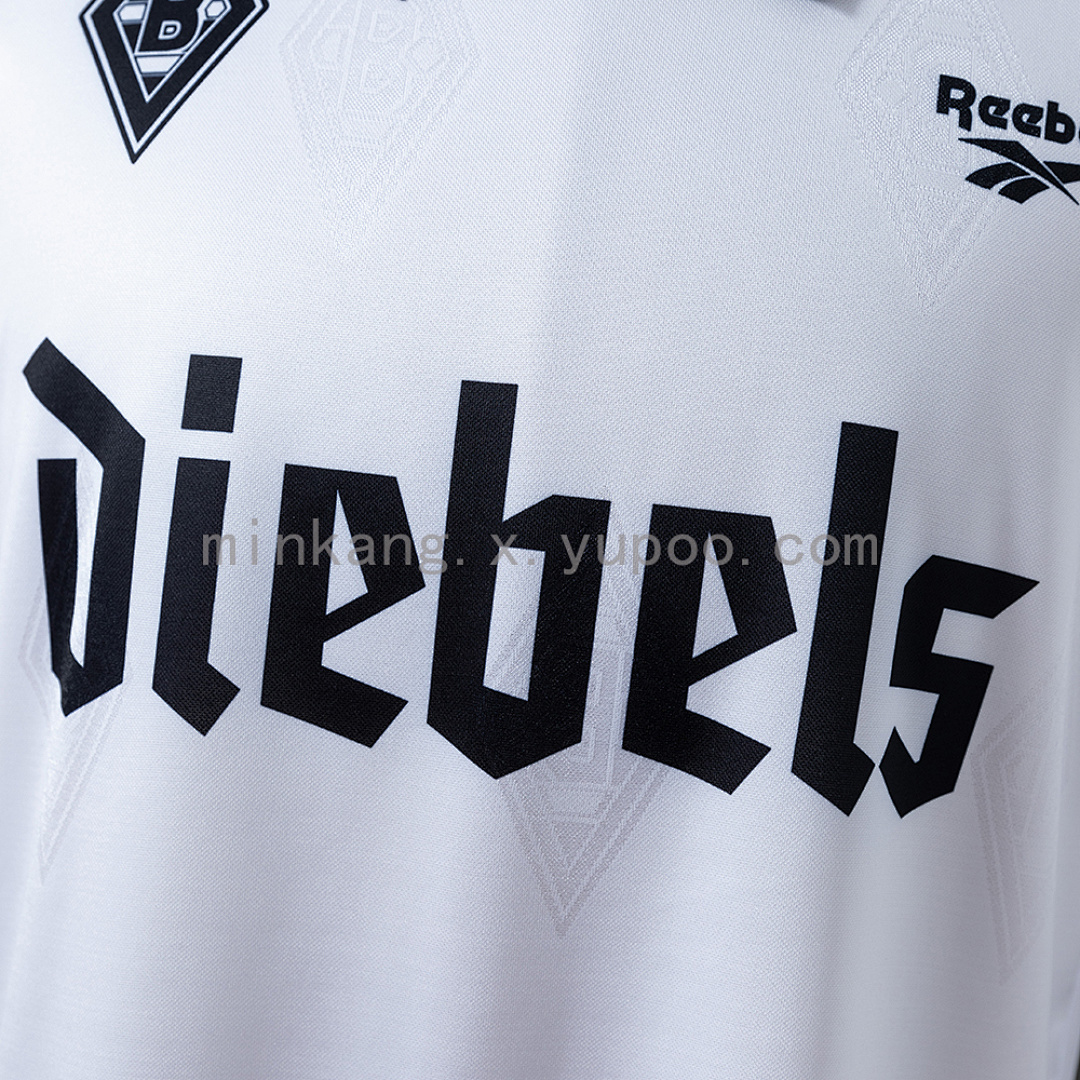 Camiseta Borussia Mönchengladbach 1997 Retro Local Manga Larga - vista frontal