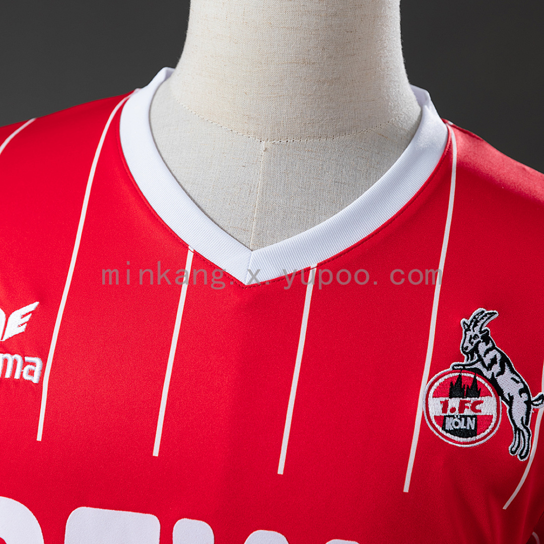 Camiseta 1. FC Köln 1990 Retro Local - vista frontal