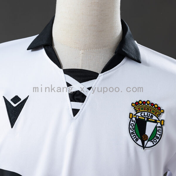 Camiseta Club Deportivo Burgos 2023/24 Local — detalle del tejido