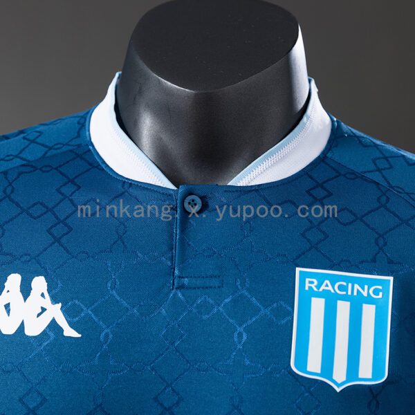 Camiseta Racing Club 2024 Local - detalle manga