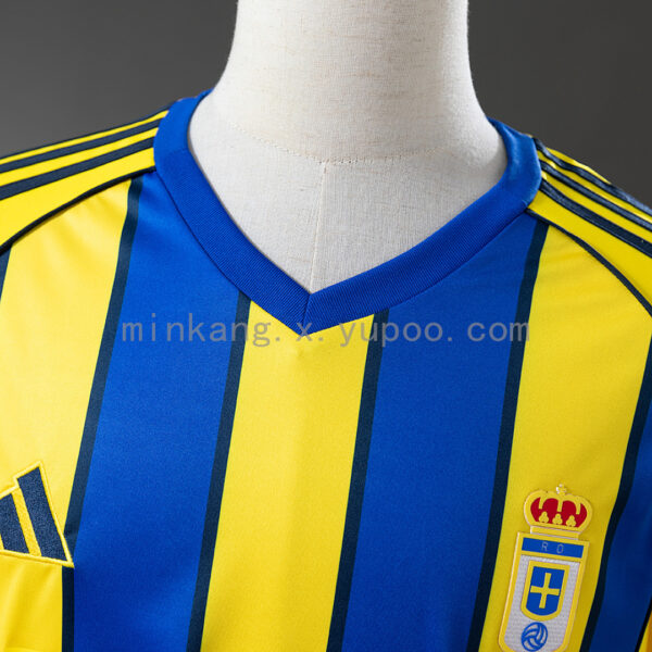 Camiseta Real Oviedo 2023/24 Visita — detalle
