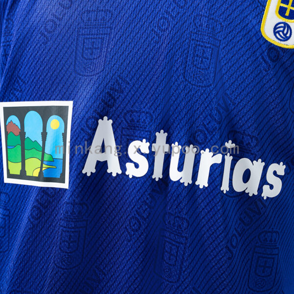 Camiseta Real Oviedo 1990/91 Retro Local — vista frontal