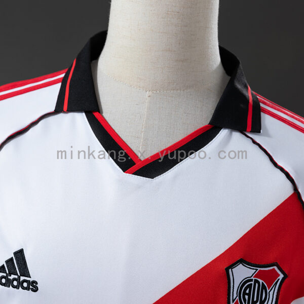 Camiseta River Plate 1995/96 Retro Local - detalle del tejido