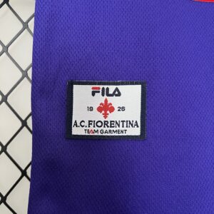 Camiseta Fiorentina 1998 Retro Local - detalle