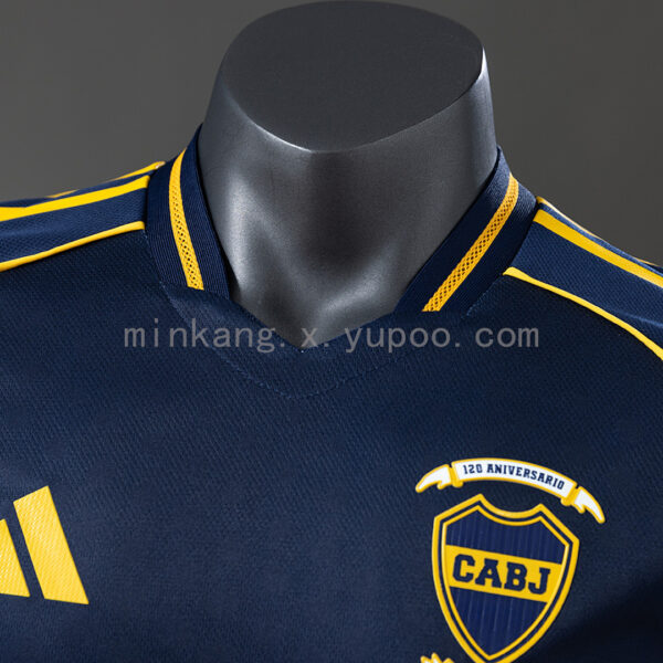 Camiseta Boca Juniors 2025/26 Local Versión Jugador - detalle textura tela