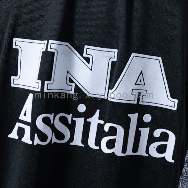 Camiseta AS Roma 1998/1999 Retro Tercera Manga Larga - vista lateral