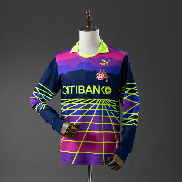 Camiseta 1. FC Köln 1991/92 Portero Retro - vista frontal