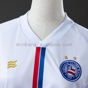Camiseta Bahia 2023/24 Local Mujer — detalle del bajo