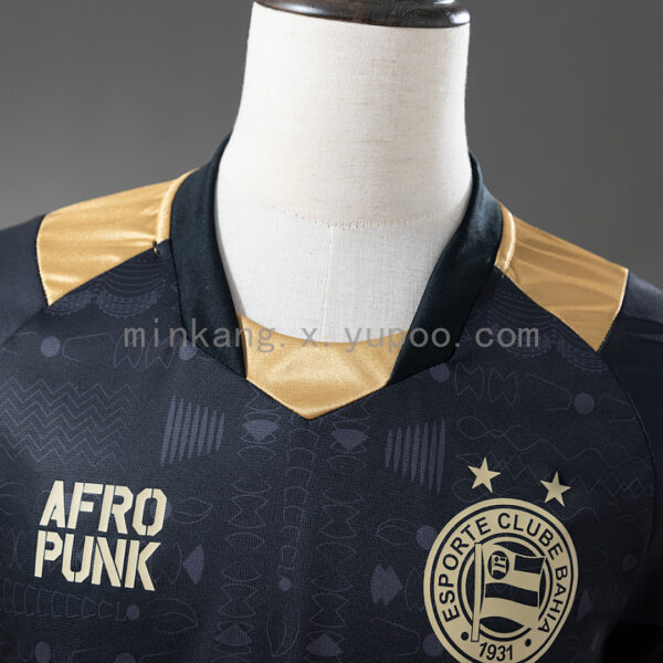 Camiseta Esporte Clube Bahia 2023/24 Edición Especial Afro Punk — vista frontal