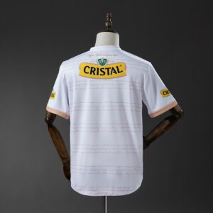 Camiseta Colo Colo 2011 Retro Local - detalle del sponsor principal Cristal